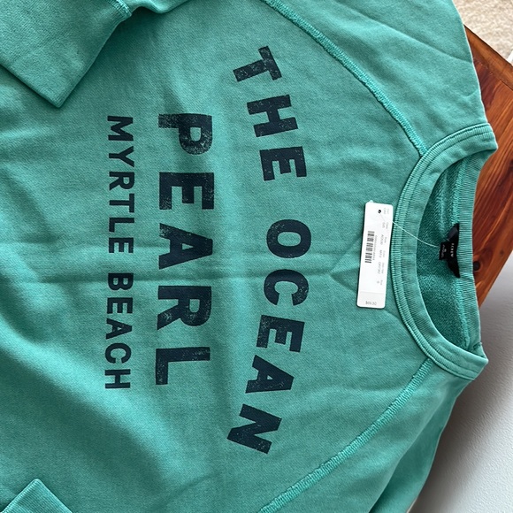 BRAND NEW!!! J. Crew Women’s Crop Sweatshirt Sz: SM - LAST CHANCE - Picture 3 of 4